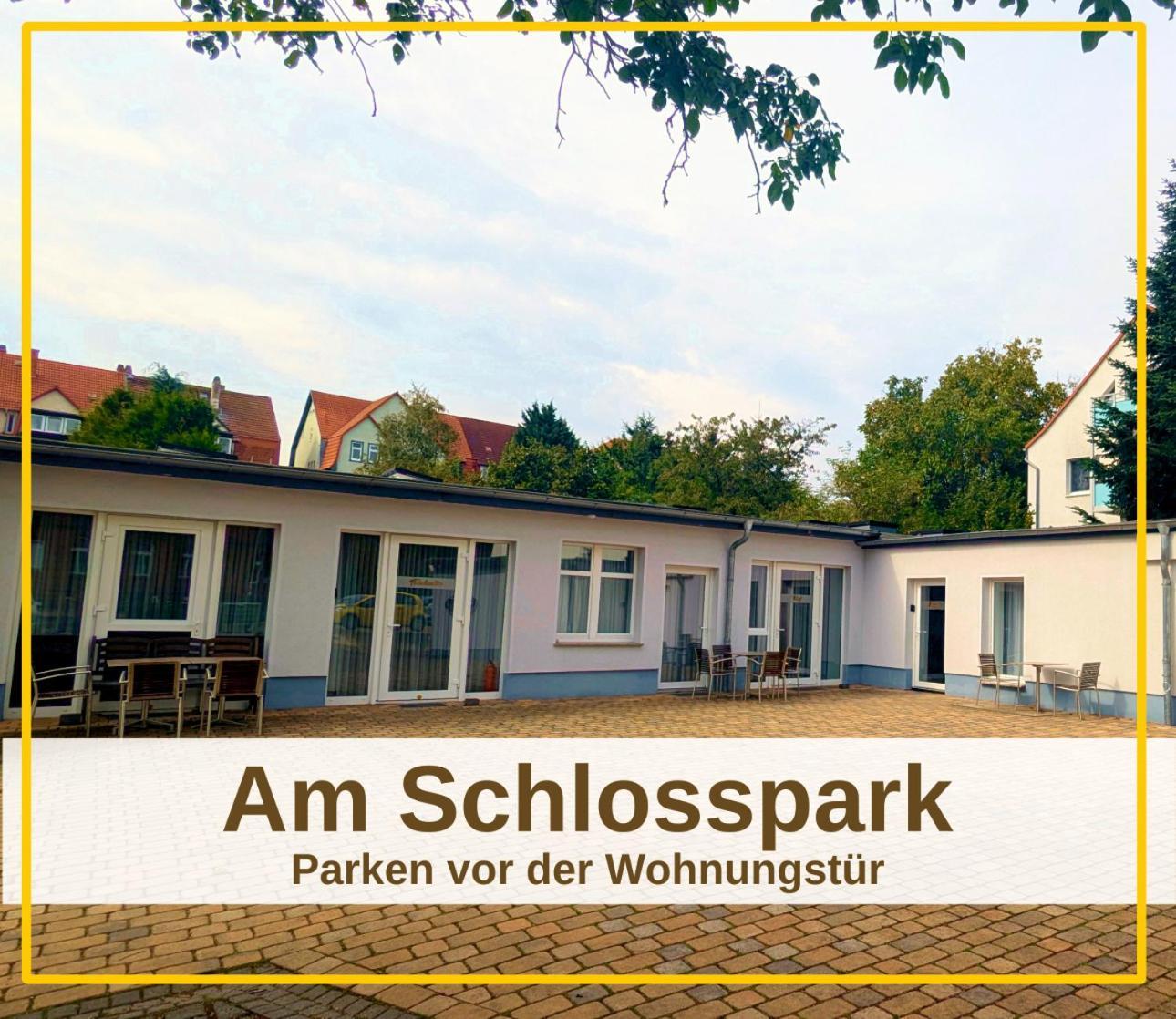 Fewo Urban Gotha - Apartment Orangerie - Am Schlosspark- Parken An Der Der Tuer- Barrierefrei, 900 Meter Zum Bahnhof - Wallbox Exterior foto